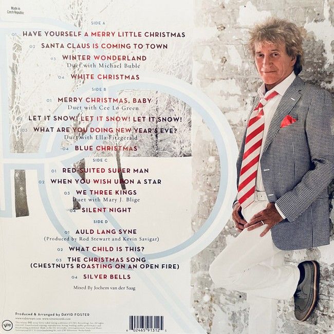 Rod Stewart – Merry Christmas, Baby (2LP, Album, Reissue, Stereo Vinyl)