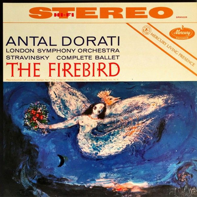 Платівка Antal Dorati – Stravinsky-The Firebird|Антал Дораті – Антал Дораті – Стравінський-Жар-птиця