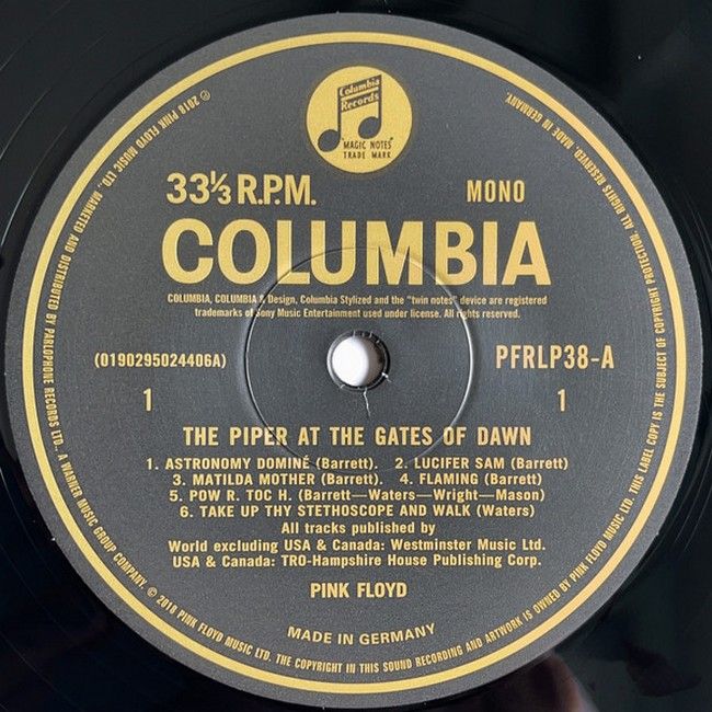 Платівка Pink Floyd – The Piper At The Gates Of Dawn|Рожевий Флойд-Сопілкар біля брами світанку