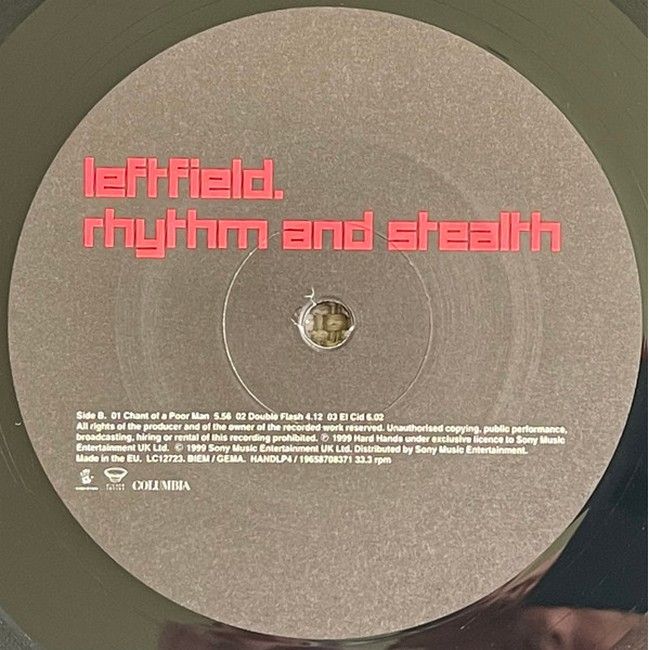 Платівка Leftfield – Rhythm And Stealth|Ліве поле-Ритм і скритність(2xLP)