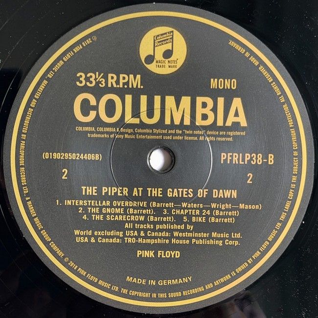 Платівка Pink Floyd – The Piper At The Gates Of Dawn|Рожевий Флойд-Сопілкар біля брами світанку