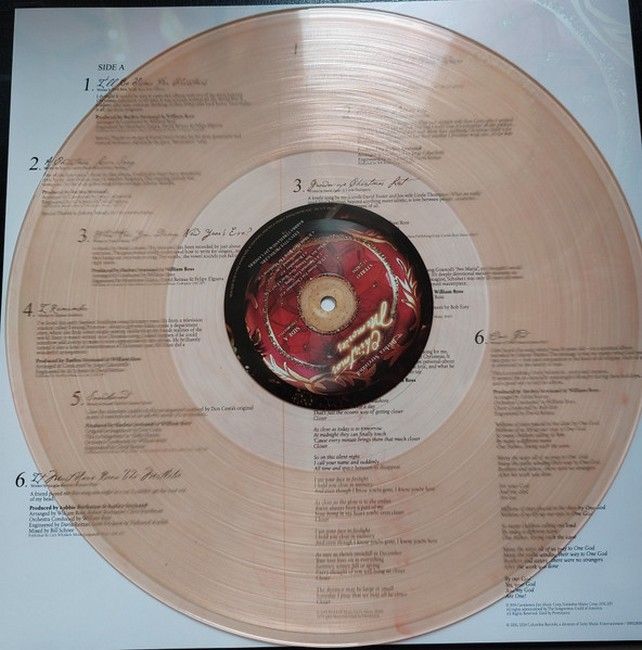 Barbra Streisand – Christmas Memories (LP, Album, Reissue, Red Marble Vinyl)
